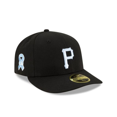Pittsburgh Pirates Gorra | New Era MLB Father's Day Low Profile 59fifty Fitted Cap Mexico - Negros
